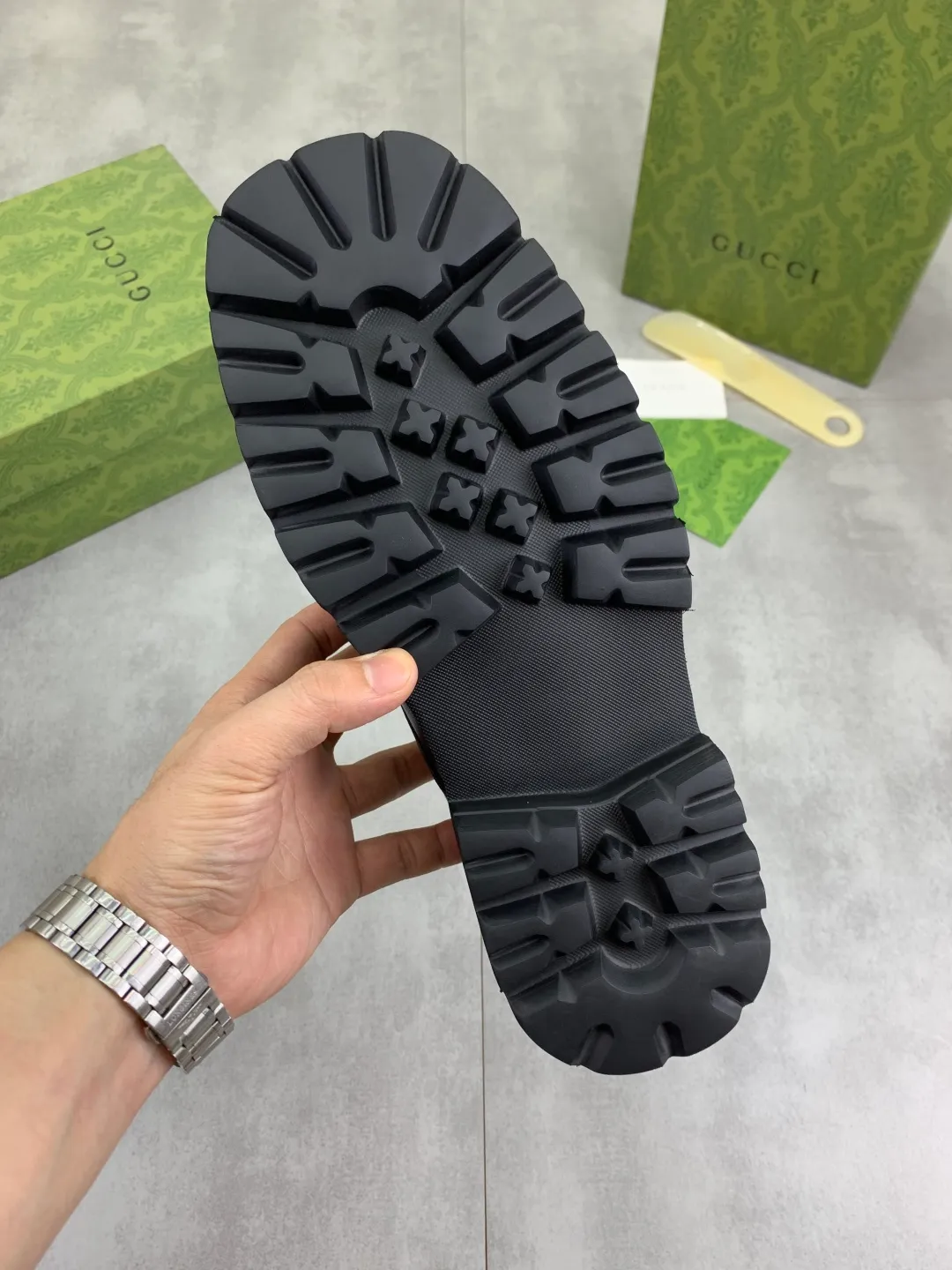 Men's Men's Shoes 💰P580 [New Style] 💰💎💎💎 [Gucci] GUCCI high-end men's formal business leather shoes, original order 1:1! Original imported high-end calfskin, original metal buckle, imported first-layer pigskin lining for feet, original high-end outsole, men's shoe size: 38-44